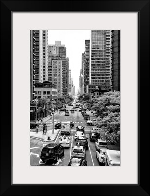 Black And White Manhattan Collection - Between The Buildings