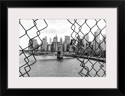 Black And White Manhattan Collection - Between Two Fences