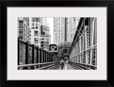 Black And White Manhattan Collection - Between Two Paths