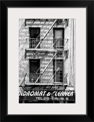 Black And White Manhattan Collection - Building Facade