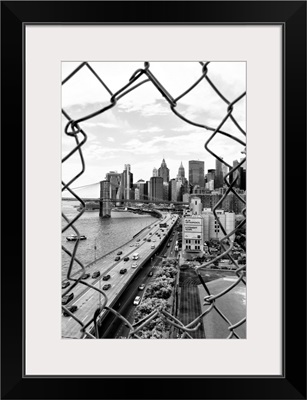 Black And White Manhattan Collection - Hole In The Fence