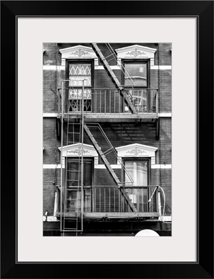 Black And White Manhattan Collection - New York Facade