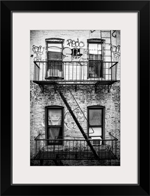 Black And White Manhattan Collection - New York Facade I