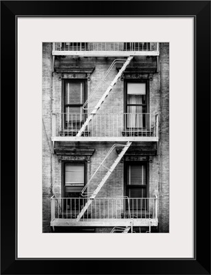 Black And White Manhattan Collection - NY Facade