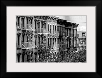 Black And White Manhattan Collection - Outside Buildings Facade