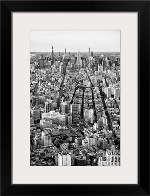 Black And White Manhattan Collection - Seen From Above I