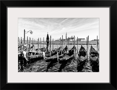 Black Venice - Gondolas For San Giorgio Maggiore