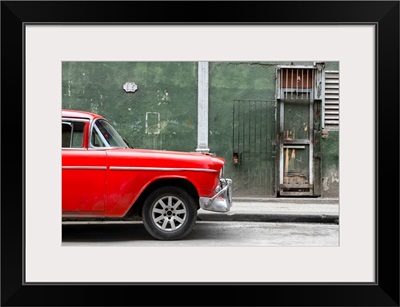 Cuba Fuerte Collection - 615 Street and Red Car