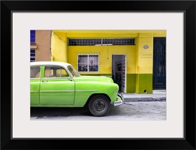 Cuba Fuerte Collection - Vintage Green Car of Havana