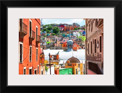 Guanajuato, Colorful Houses and Church Domes