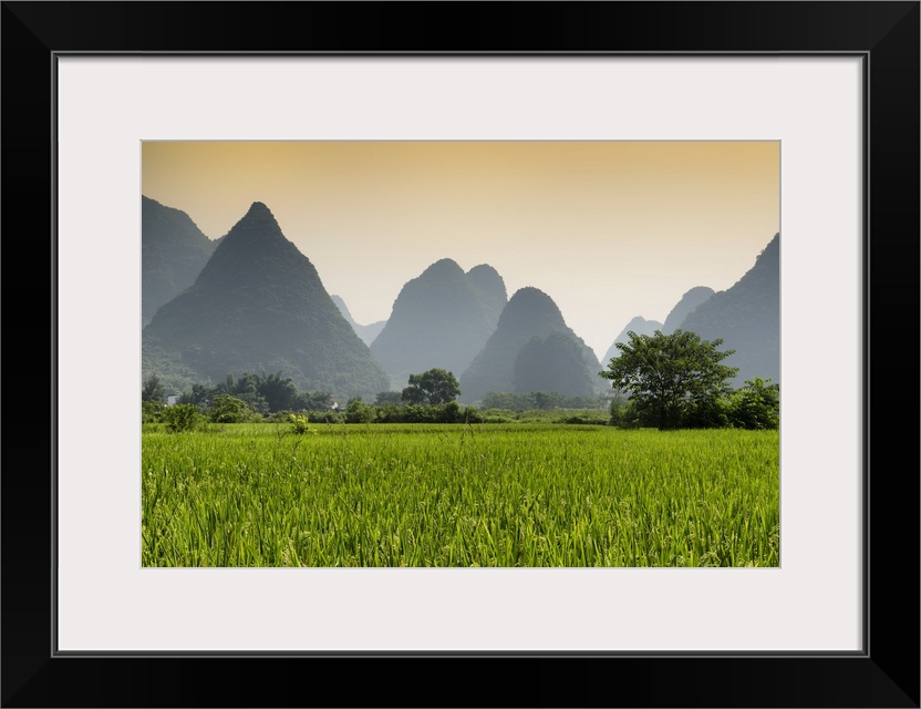 Karst Mountains in Yangshuo, China 10MKm2 Collection.