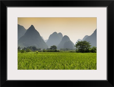 Karst Mountains in Yangshuo