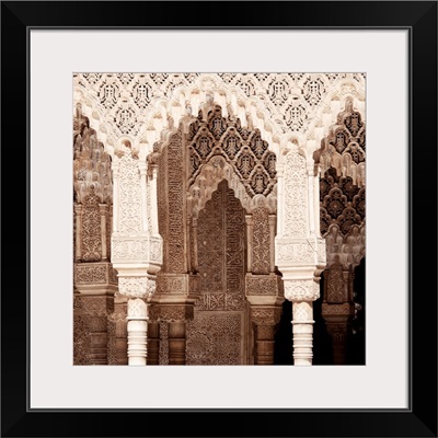 Made in Spain Square Collection - Arabic Arches in Alhambra II