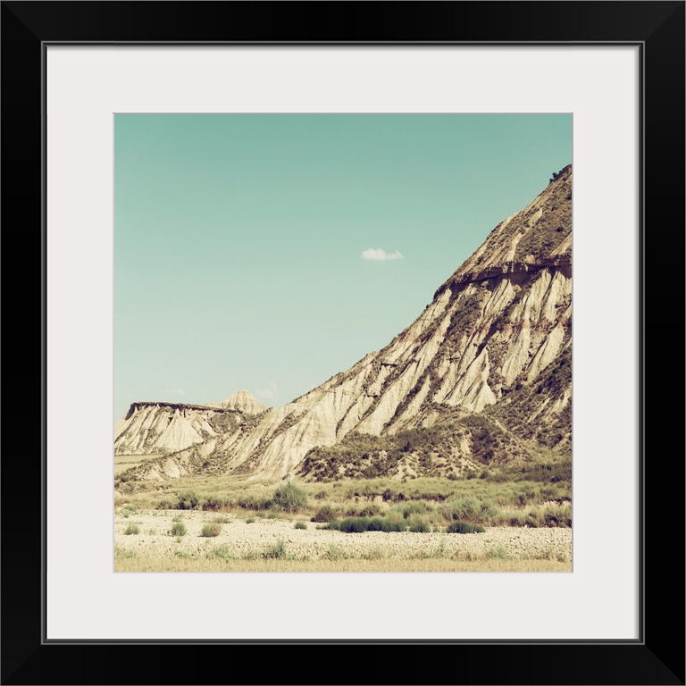 It's the Bardenas Reales desert in Spain.