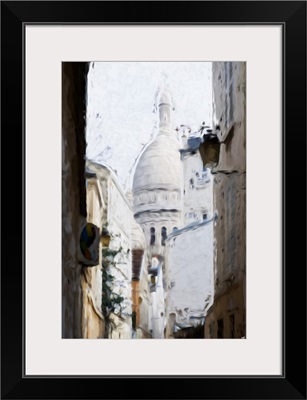 Montmartre Basilica, Oil Painting Series