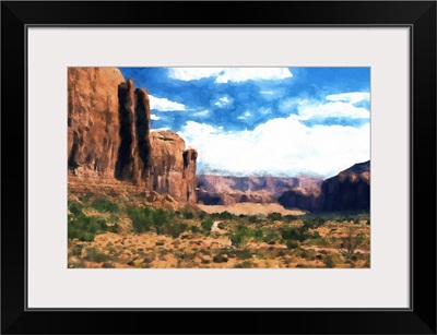 Monument Valley II, Wild West Painting Series