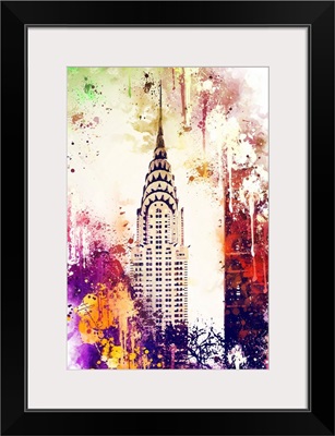 NYC Watercolor Collection - Chrysler Building