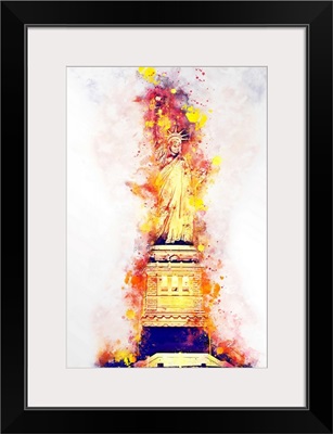NYC Watercolor Collection - Lady Liberty