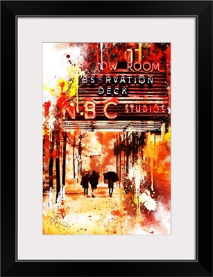 NYC Watercolor Collection - NBC Studios II