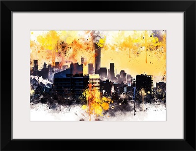 NYC Watercolor Collection - New York Colors Sunset