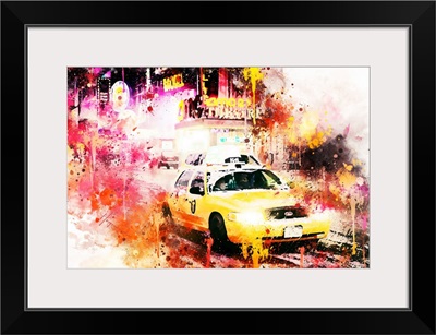 NYC Watercolor Collection - On the Night Road