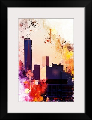 NYC Watercolor Collection - One World Trade center