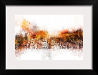 NYC Watercolor Collection - The Skyline