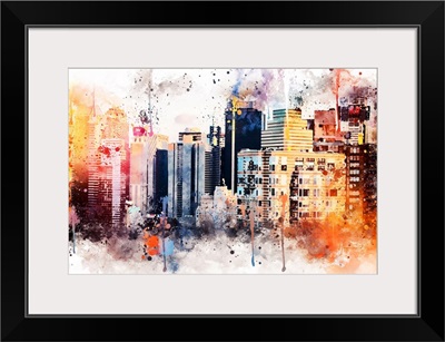 NYC Watercolor Collection - The Skyscrapers
