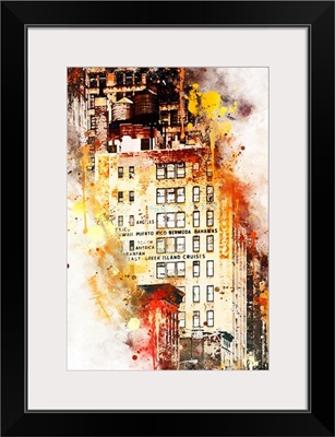 NYC Watercolor Collection - US Building