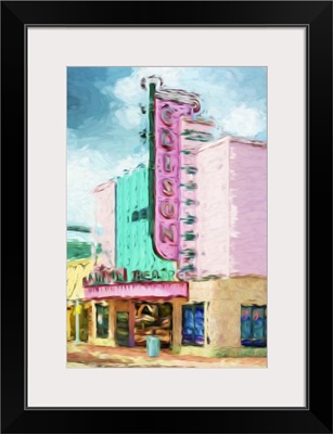 Old Theater, Oil Painting Series