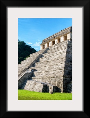 Palenque, Temple of Inscriptions at Mayan archaeological site