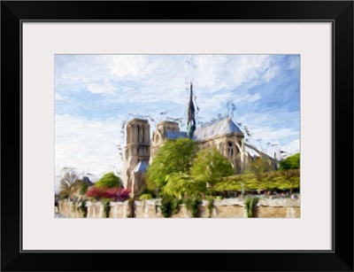 Paris Notre Dame II, Oil Painting Series