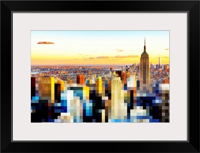 Pixelusa - Manhattan Skyline