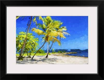 Quiet Beach III, Oil Painting Series