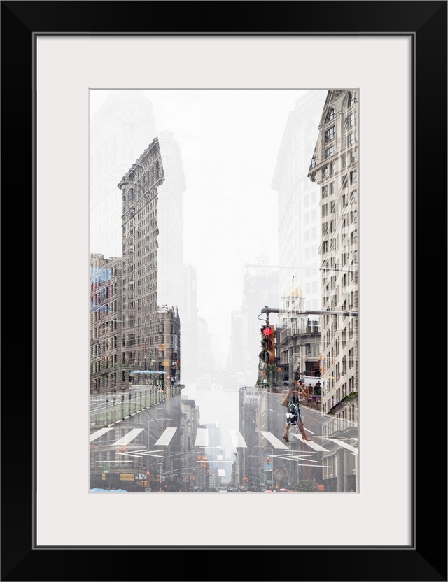 New York and its symbolic architecture, the numerous urban perspectives and the surprising white luminosity have been natu...