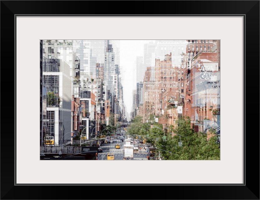 New York and its symbolic architecture, the numerous urban perspectives and the surprising white luminosity have been natu...