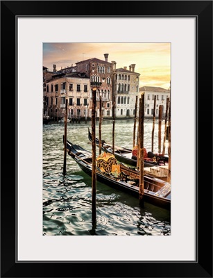 Venetian Sunlight - Traditional Gondolas