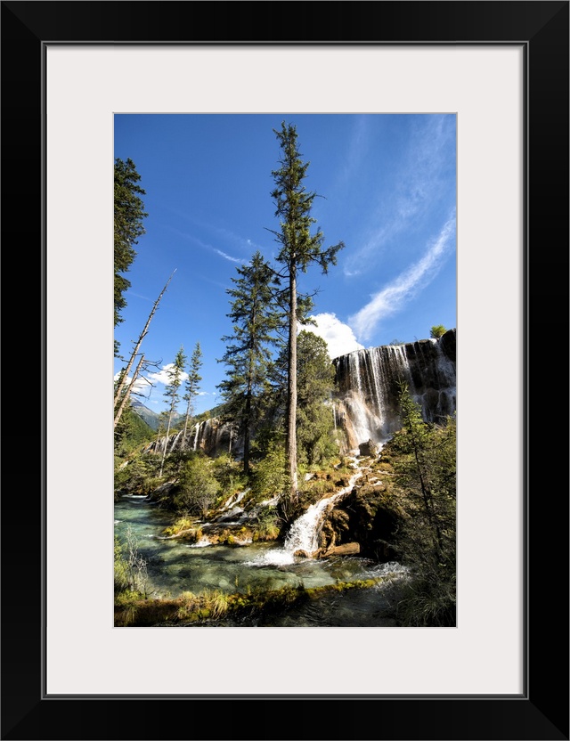 Waterfalls in the Jiuzhaigou National Park, China 10MKm2 Collection.