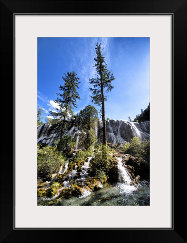 Waterfalls in the Jiuzhaigou National Park, China 10MKm2 Collection.