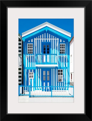 Welcome to Portugal Collection - Blue Striped House - Costa Nova