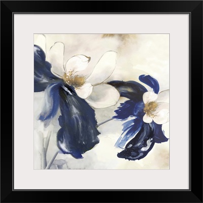 Blue Blossom Florals I