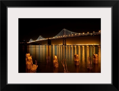 San Francisco Bay Bridge at Night