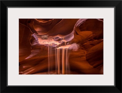 Sandfall, Antelope Canyon