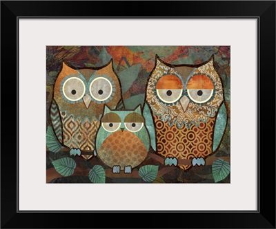 Decorative Owls III