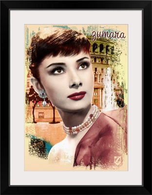 Audrey Hepburn Rome Pearl