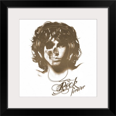Jim Morrison Skull Face