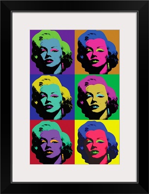 Marilyn Monroe 6 Box Pop Art