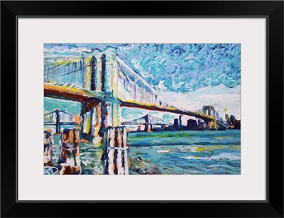 Brooklyn Bridge From Manhattan