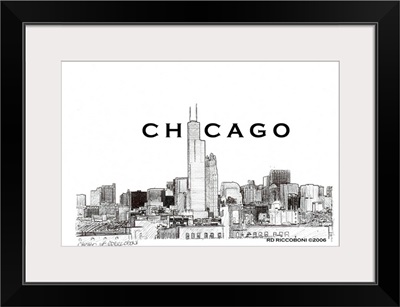 Chicago Skyline, Chicago Art