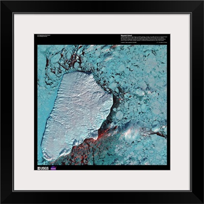 Akpatok Island - USGS Earth as Art